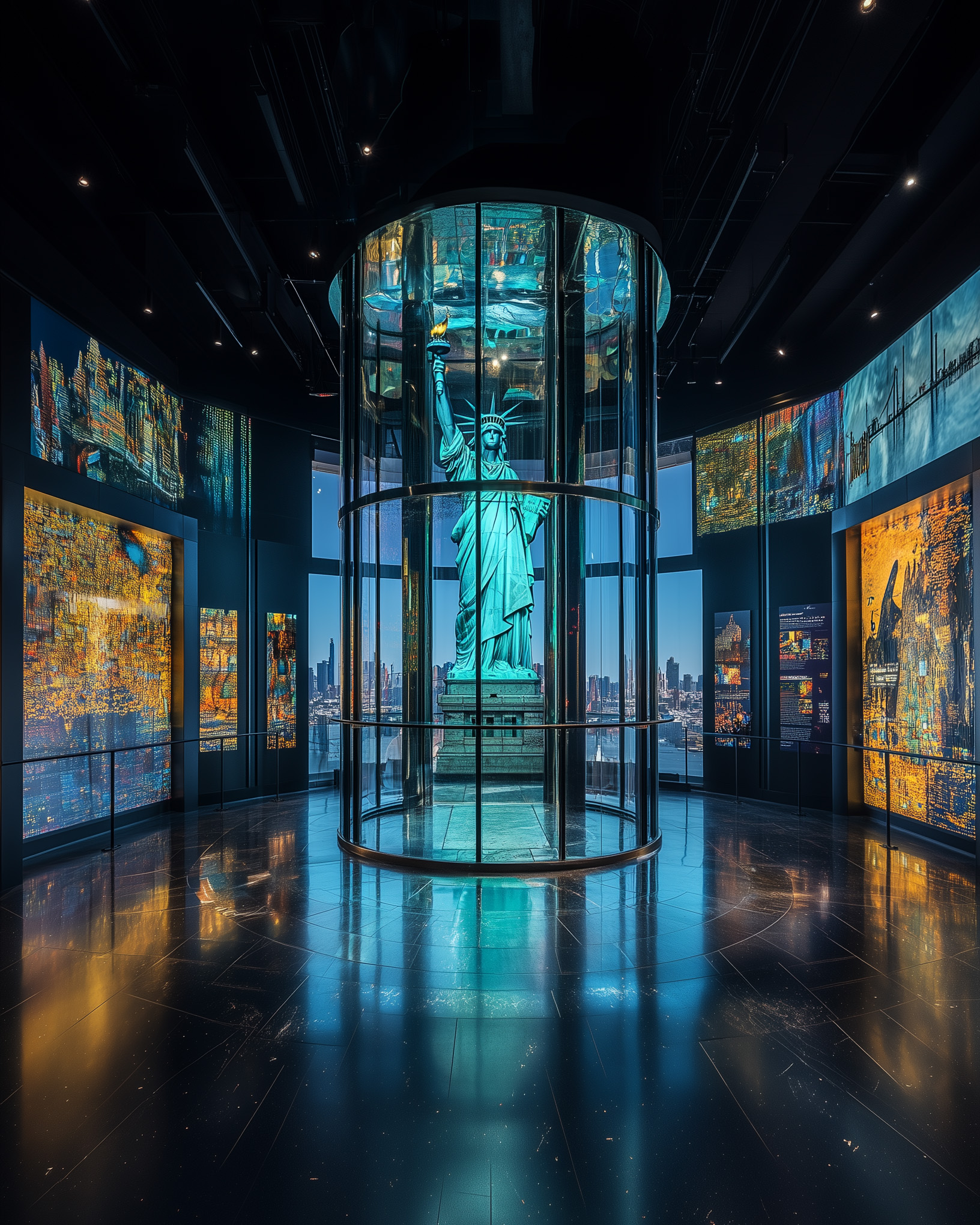 If you want to visit Lady Liberty • AI LIFTS